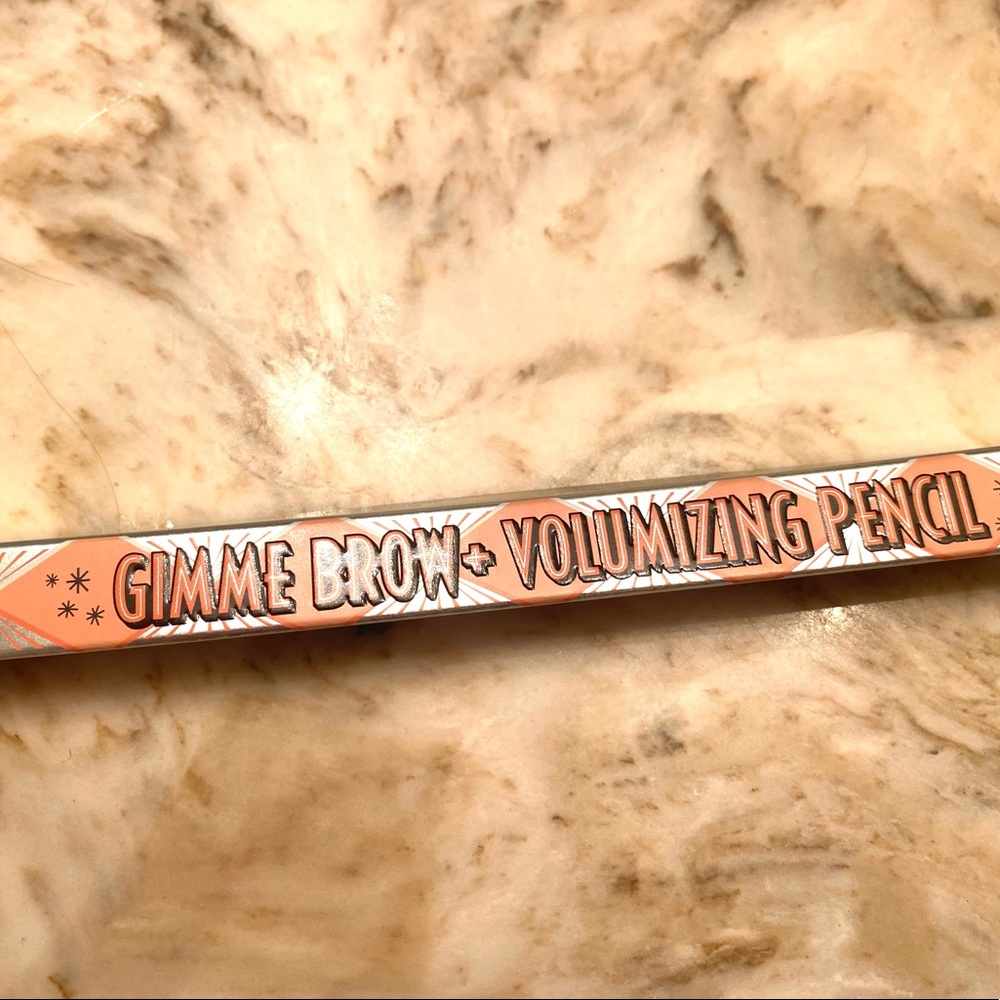 NEW Benefit Gimme Brow Volumizing Brow Pencil in Warm Golden Blonde